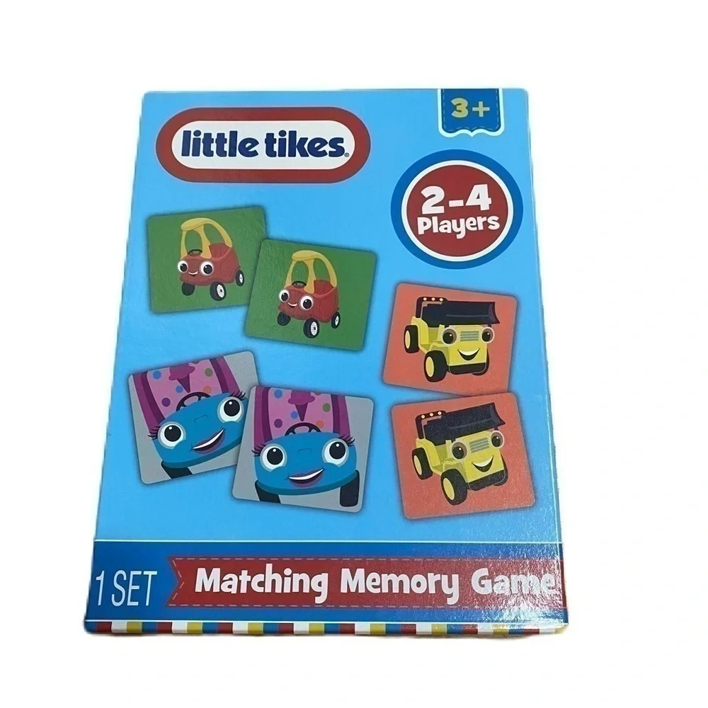 Little Tikes Matching Memory Game Kids Toy Cozy Coupe Car
